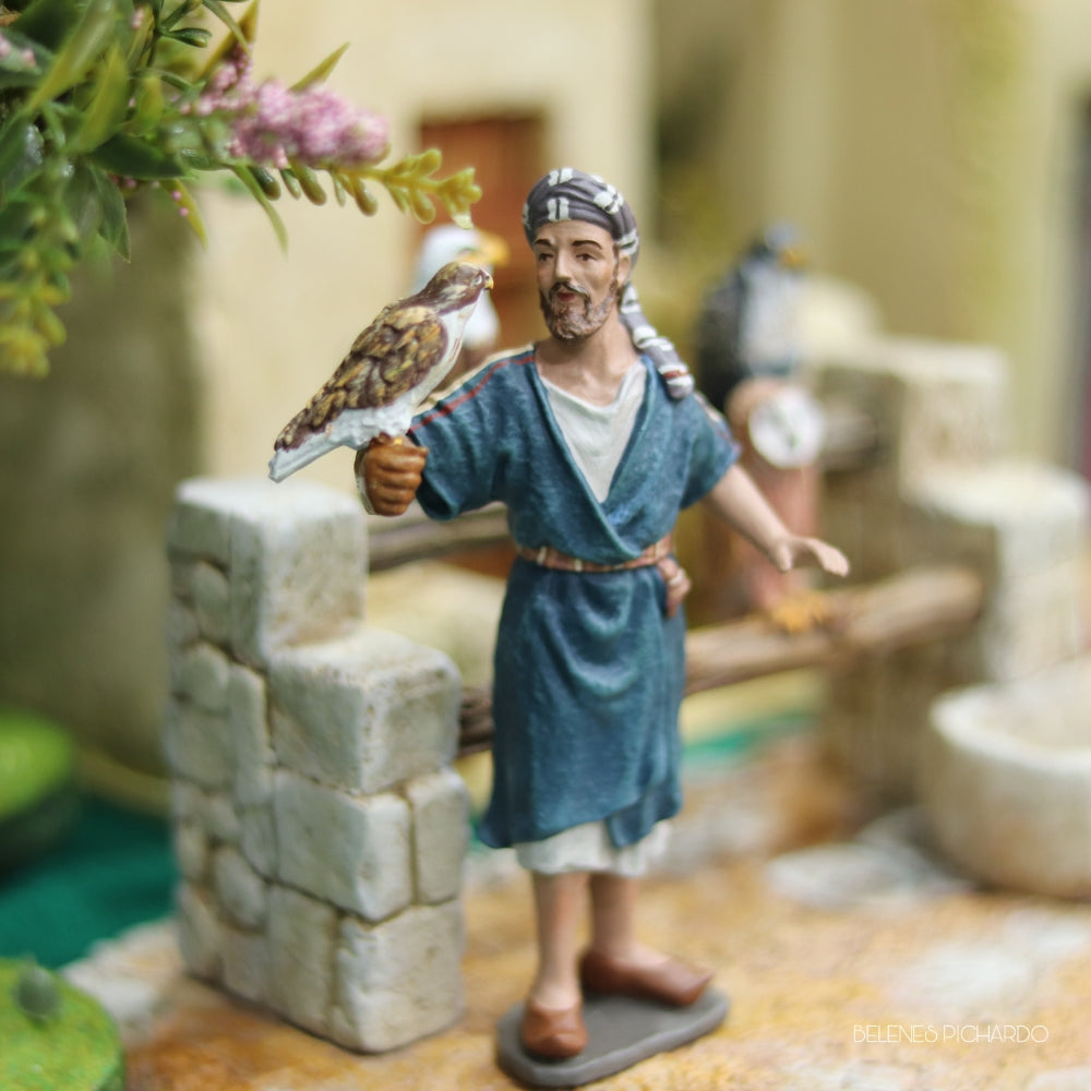 grupo cetrero 12cm belenismo